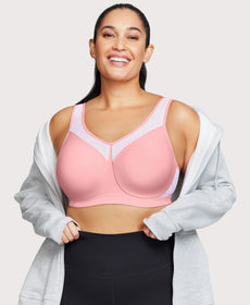 Seamless Plus Size Sports Bra Compression Push Up Athletic Sports