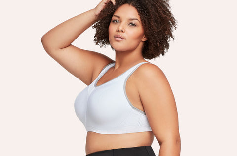 High Impact Sports Bra for Large Chest Support for Plus Size and