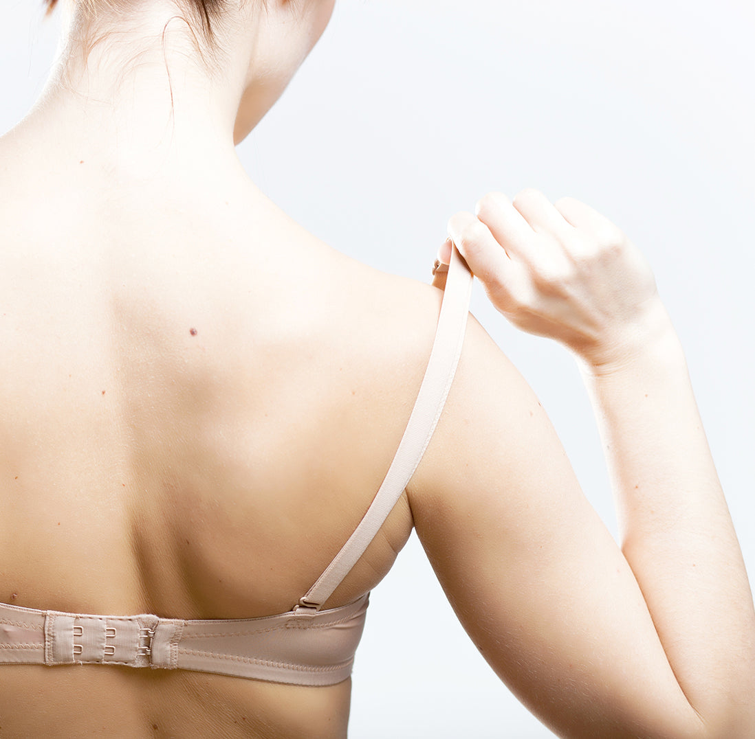 DIY Tapering Wide Bra Strap to Reduce Shoulder Gouging