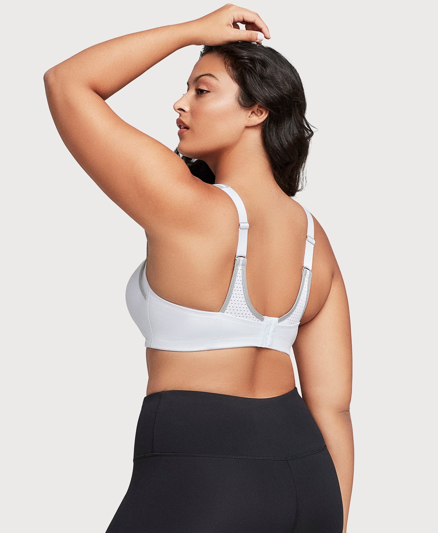 Glamorise Magiclift Active Support Wire-Free Bra - Cafe - Curvy
