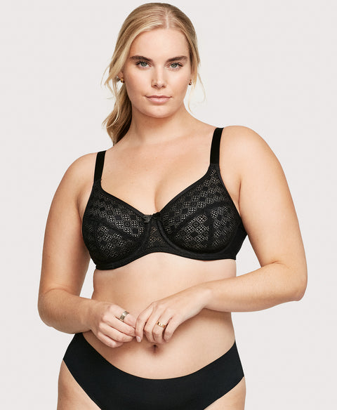 Size 48C Plus Size Plunge Bras: Cups B-K