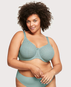 Lace Comfort WonderWire Bra Jade