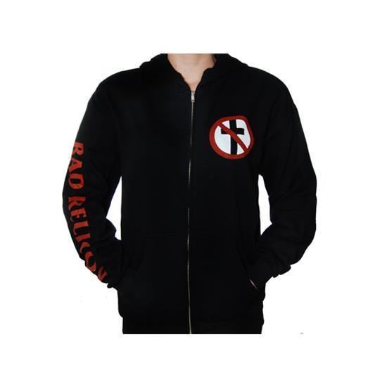 bad religion zip up hoodie