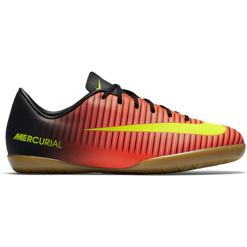 red nike mercurial indoor shoes