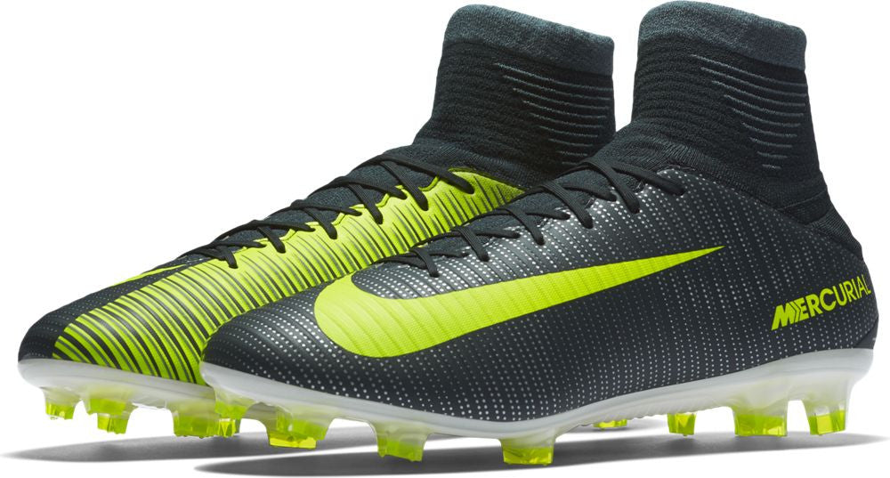 Nike Mercurial Veloce III Dynamic Fit CR7 FG Soccer Boots - Seaweed/Vo –  The Village Soccer Shop