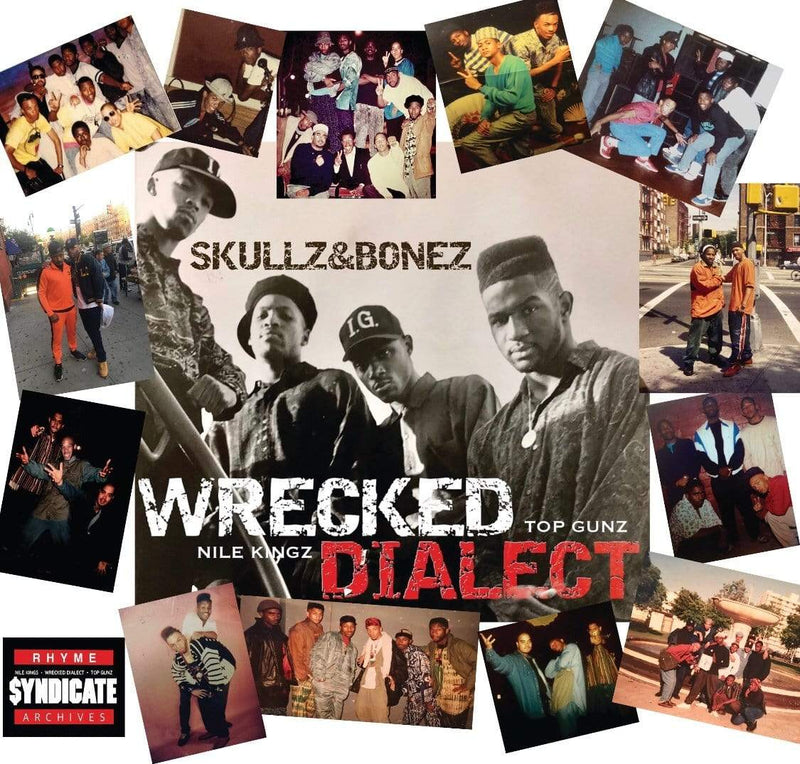 Wrecked Dialect - Skullz & Bonez (LP) Rhyme Syndicate