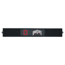 Load image into Gallery viewer, 3.25&quot;x24&quot; Buckeyes Block O and Arched Ohio State Drink Mat - Conrads College Gifts