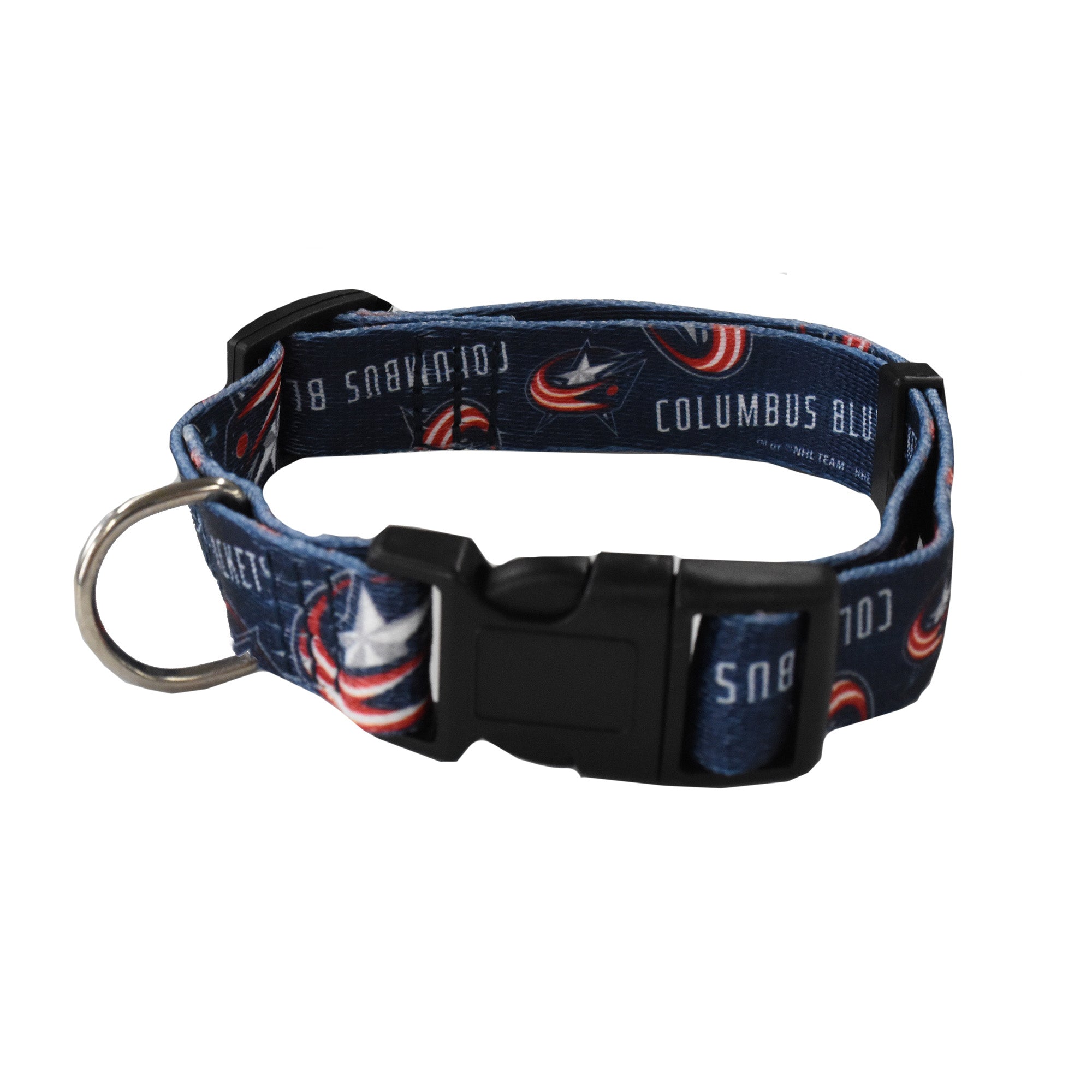 columbus blue jackets dog collar