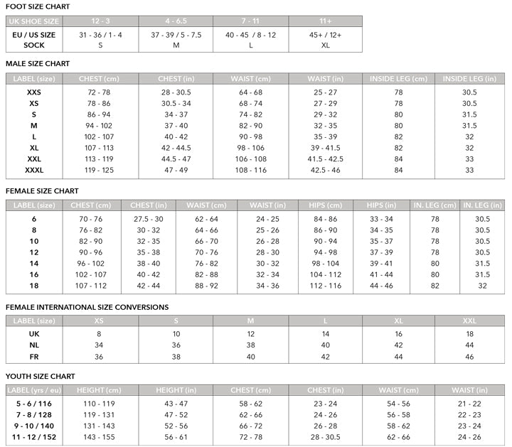 under armour size guide shoes