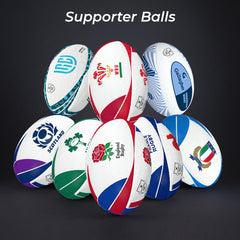 supporter rugby balls