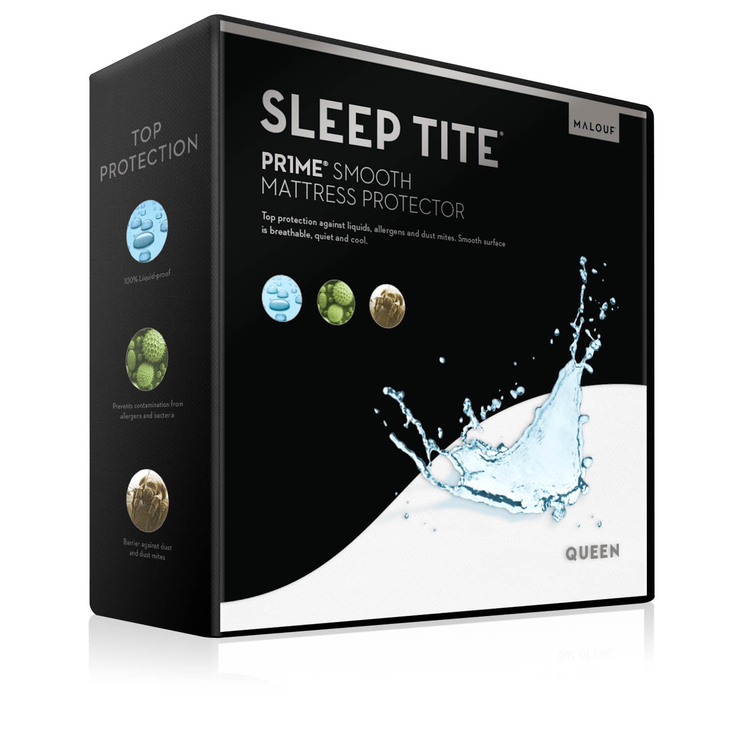 Pr1me Smooth Mattress Protector - Split Queen