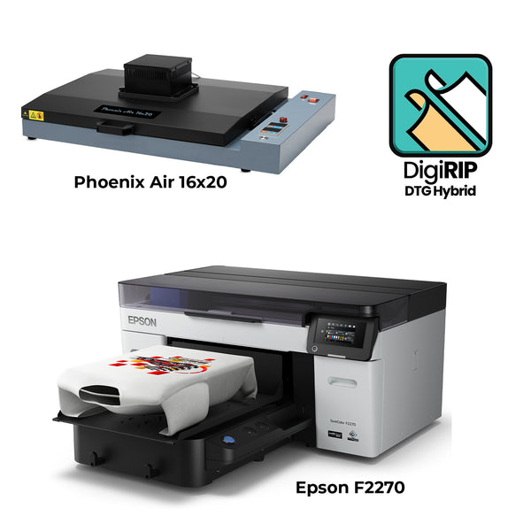 Epson F2100 DTG & DTF Combo Printer Bundles