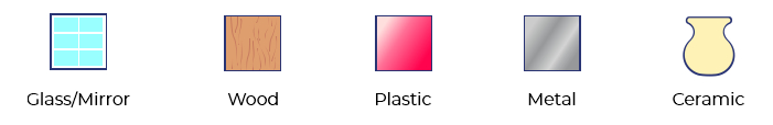 Siser EasyPSV Etch Vinyl Applies to Glass/Mirrors, Wood, Plastic, Metal and Ceramic.
