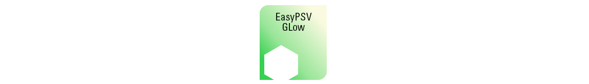 Siser EasyPSV Glow Vinyl Color Chart: Glow