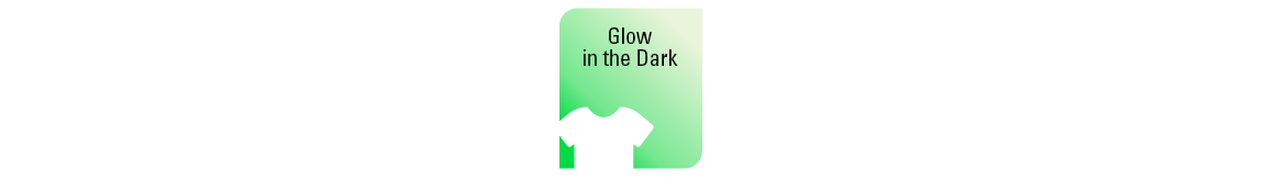 Siser EasyWeed Glow In the Dark Color Chart: Glow in the Dark