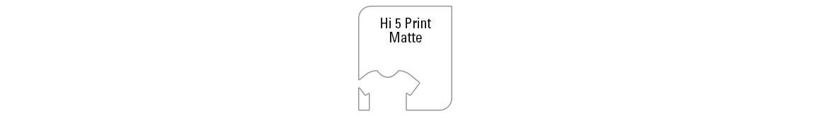 Siser Hi-5 Print Matte Print and Cut Vinyl Color