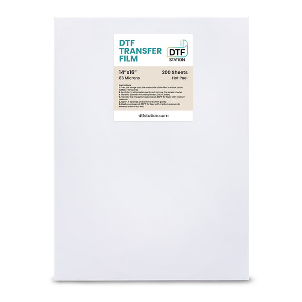 13 X 19 Sheet - Pet Film DTF - A3+ Size. 50 Sheets Pack. 1-Sided 75u