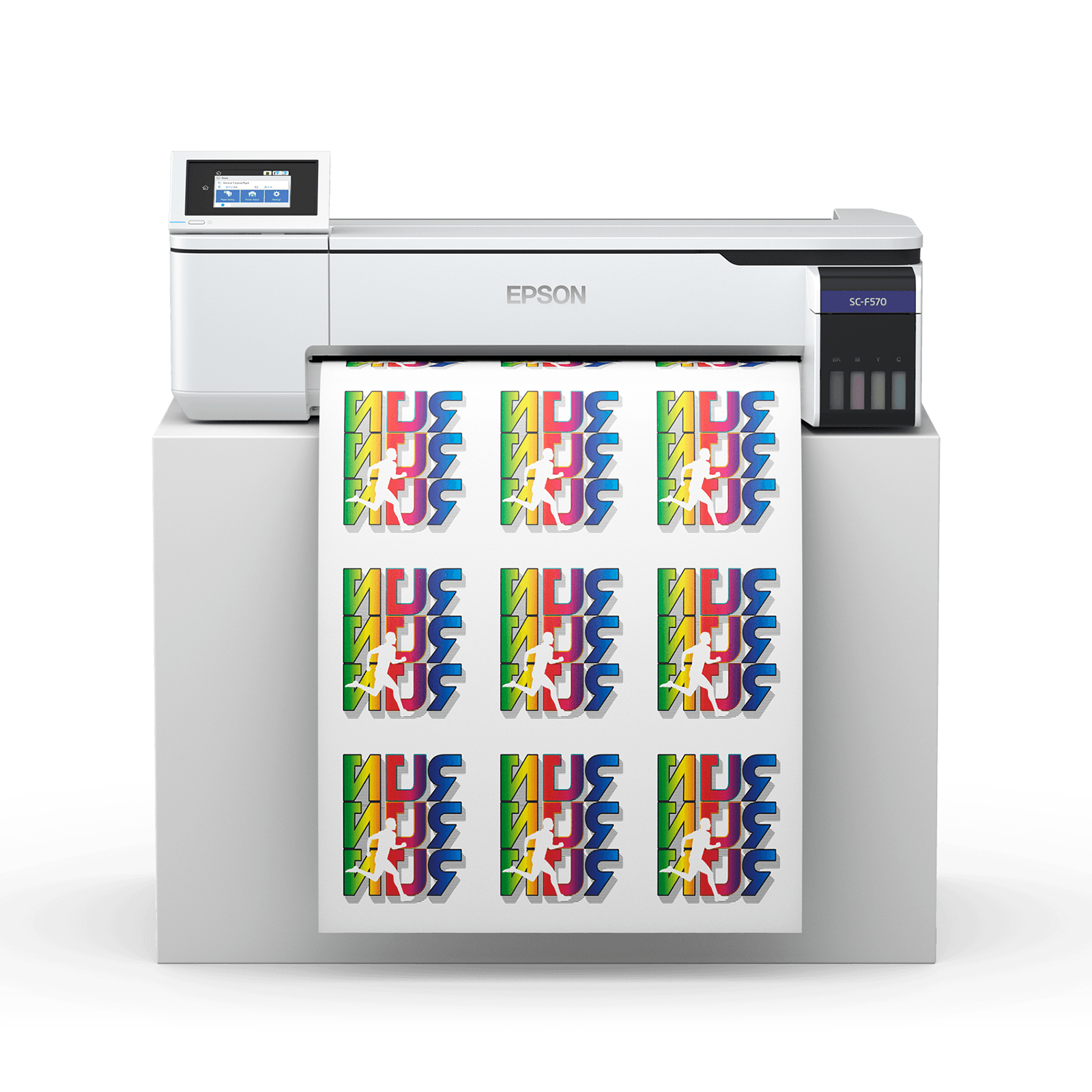 Epson Surecolor F570 24 Dye Sublimation Printer Aa Print Supply 2556