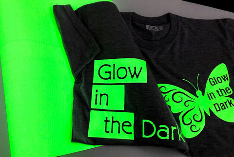 Cheers.US Glow in Dark Heat Transfer Vinyl Sheets, HTV Bundle