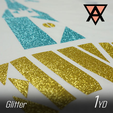 GLITTER ADHESIVE BLACK 12 X 12 SHEET - Direct Vinyl Supply