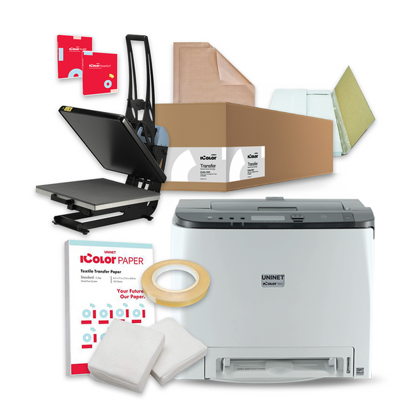 UNINET IColor 800W CMY+White Toner Laser Transfer Printer