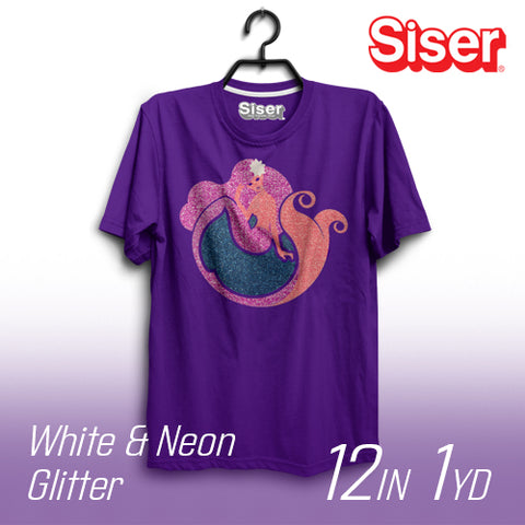 Siser® Glitter Heat Transfer Vinyl Sampler, Neon
