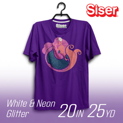 Siser Glitter HTV (heat transfer vinyl) 48% OFF – Custom Designs