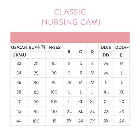Bravado Classic Nursing Cami (Charcoal Heather)