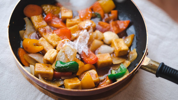 RECIPE: Vegan Japanese Sweet and Sour Koya Dofu Stir Fry