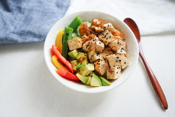 RECIPE: Sesame Tofu Poke Bowl