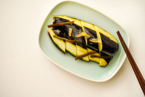 RECIPE: Yuzu Pickled Eggplant