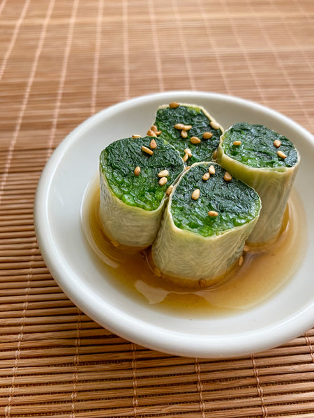 RECIPE: Yuba-maki Spinach Roll