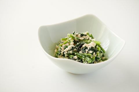 RECIPE: Spinach Shiraae (Spinach Tofu with Dashi)
