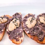 Adzuki Tartines with Brown Rice Jam