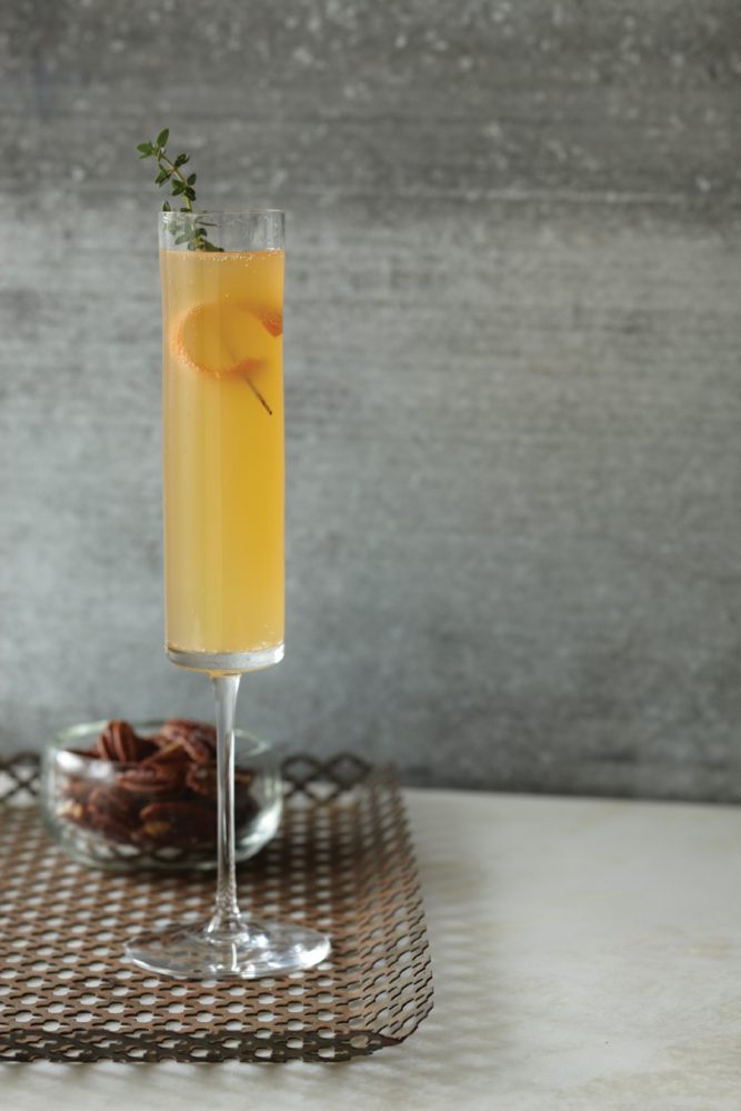 Image of Clementine Prosecco cocktail 