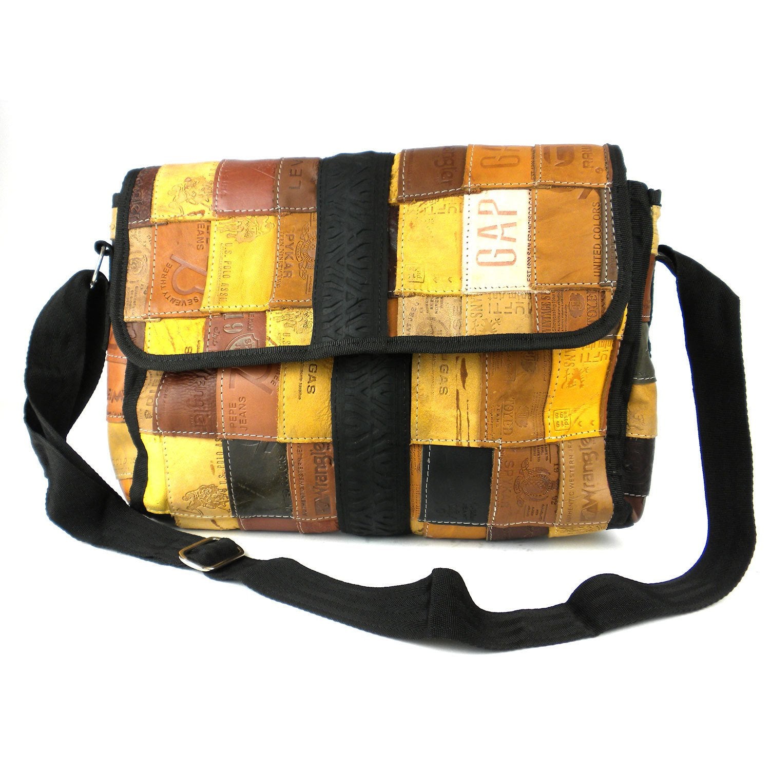 fair trade leather bag