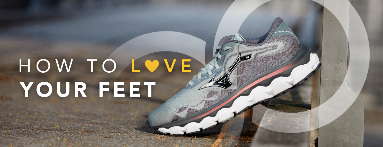 FootMotion Love your Feet - Running tips Banner