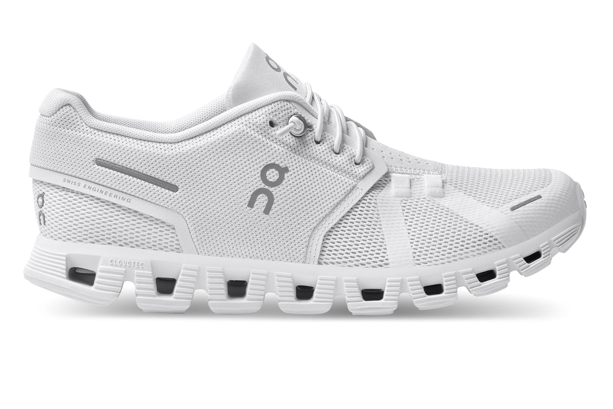 On Cloud 5 B Undyed-White Womens