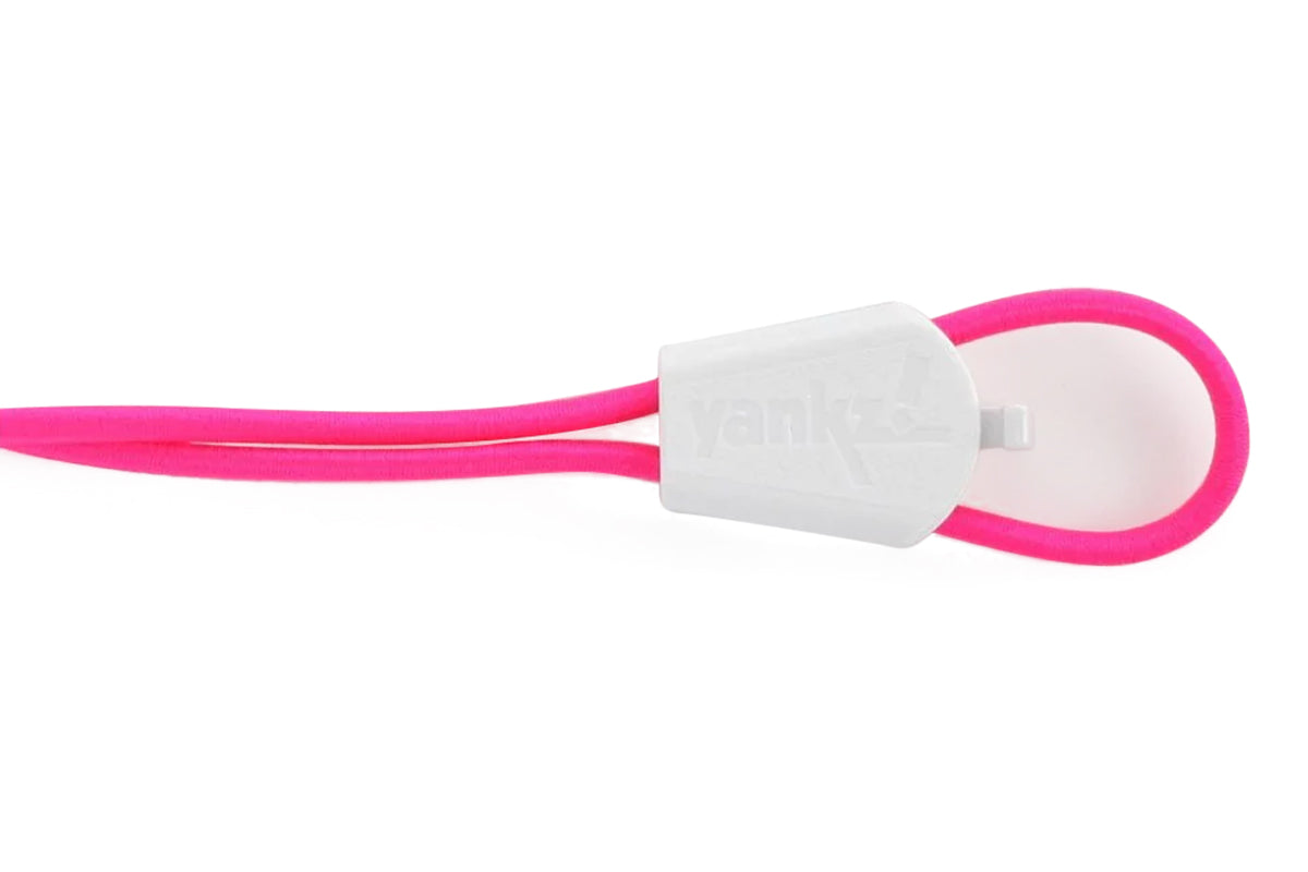 Yankz Surelace System Reflective White/White Toggle