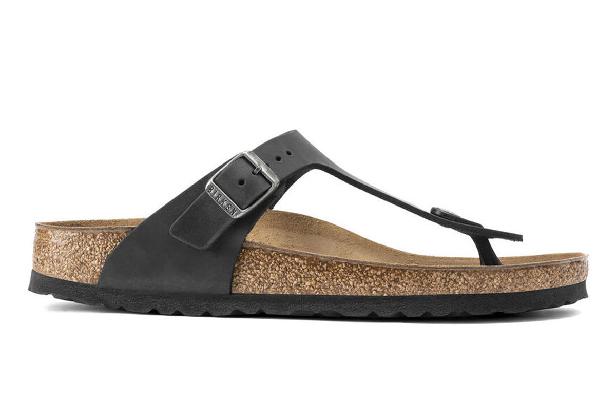 Birkenstock Gizeh N Black Birko-Flor Womens