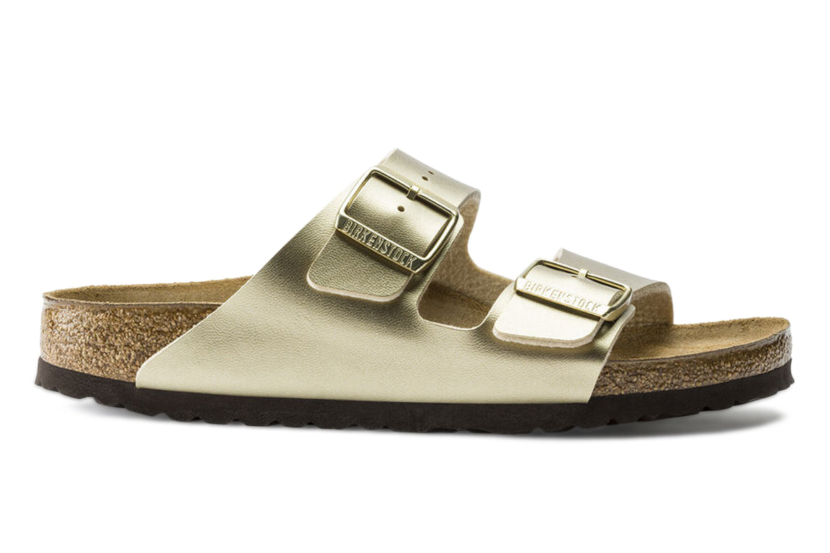 Birkenstock Arizona R White Birko-Flor Womens