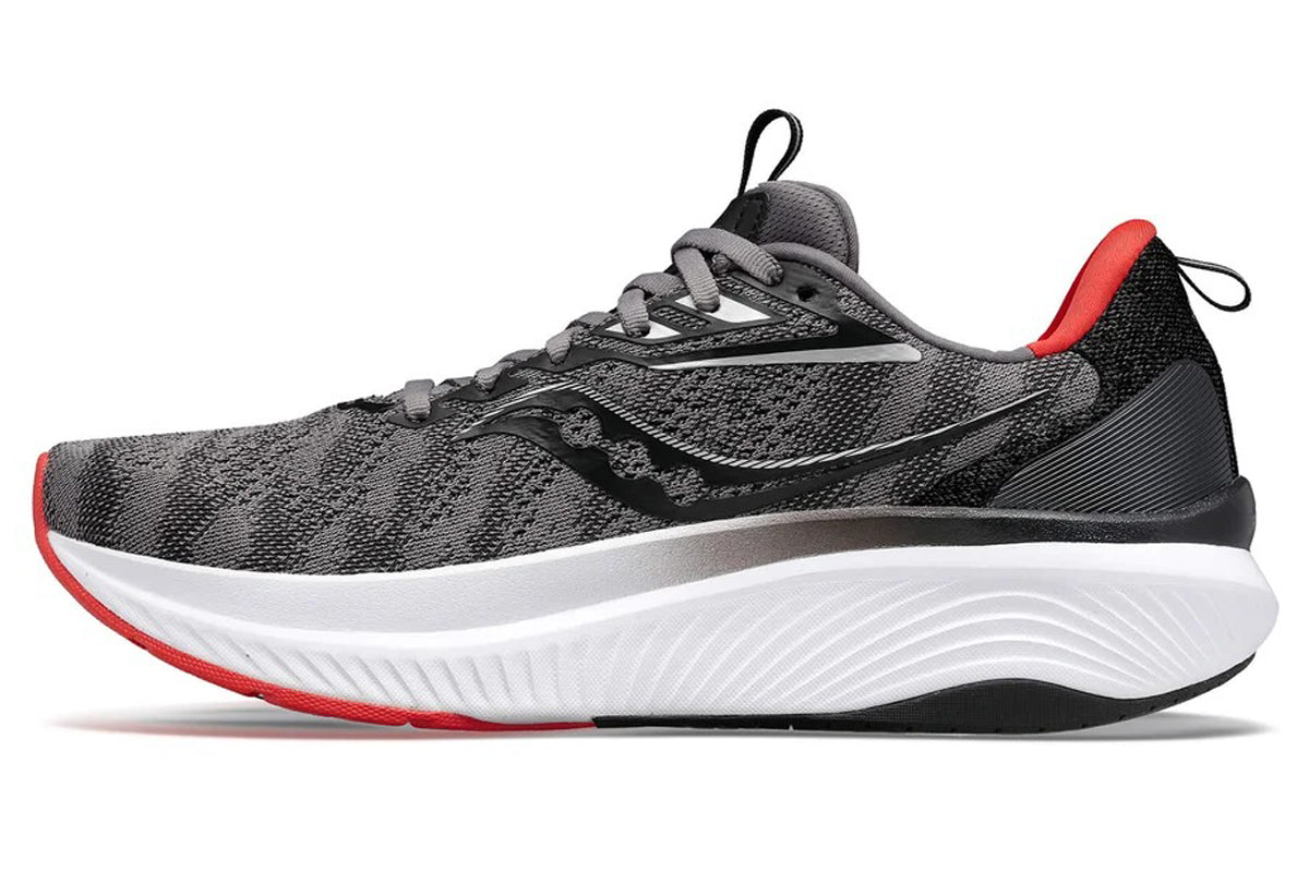 Saucony Echelon 9 4E Black/white Mens – FootMotion