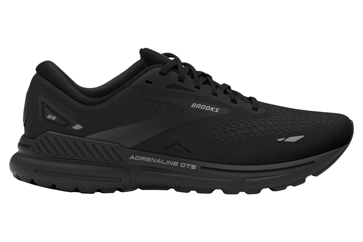 Brooks Adrenaline GTS 23 2E Black/Black/Ebony Mens