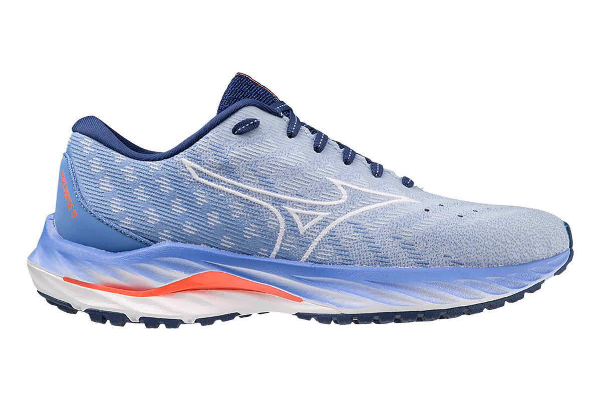 Mizuno Wave Inspire 19 D Blue Depths/White/Aquarius Womens