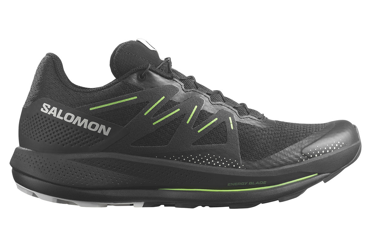 Salomon Pulsar Trail D Black/Black/Green Grecko Mens