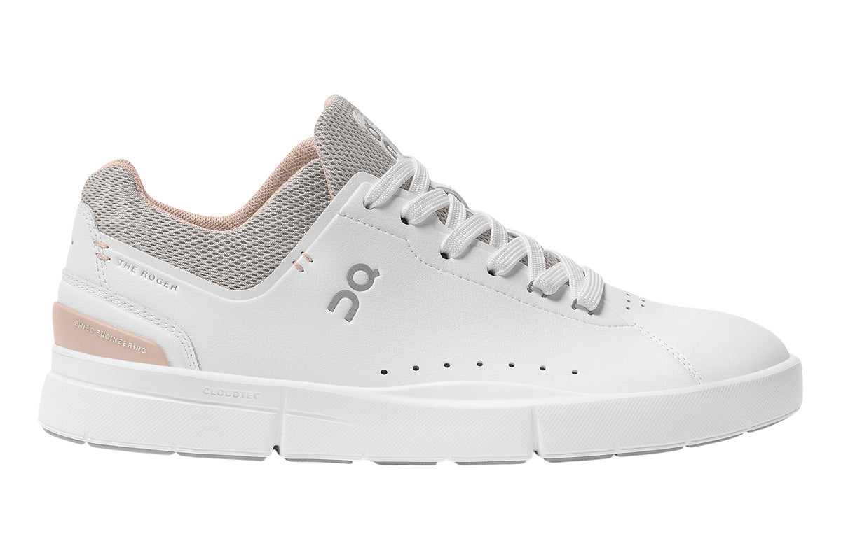 On The Roger Advantage B White/Rose Womens