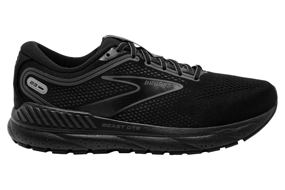 Brooks Beast GTS 23 2E Black/Gunmetal Mens