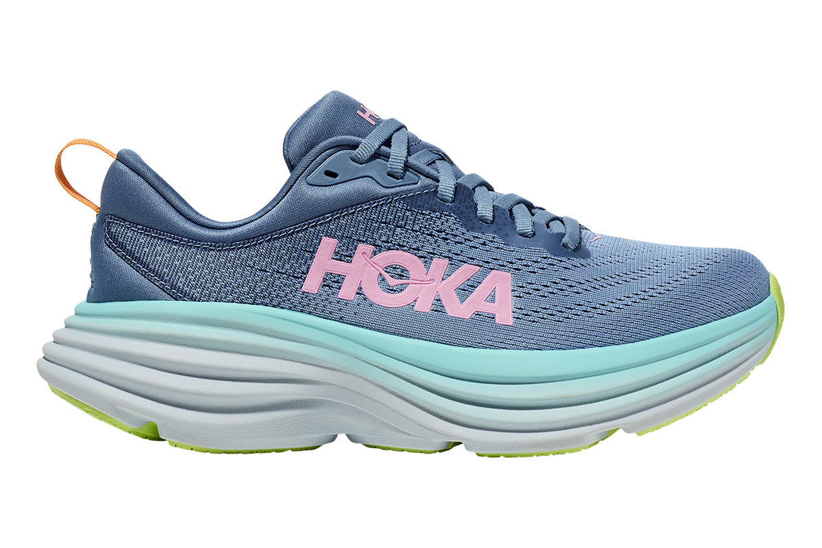 Hoka Bondi 8 B Black/White Womens