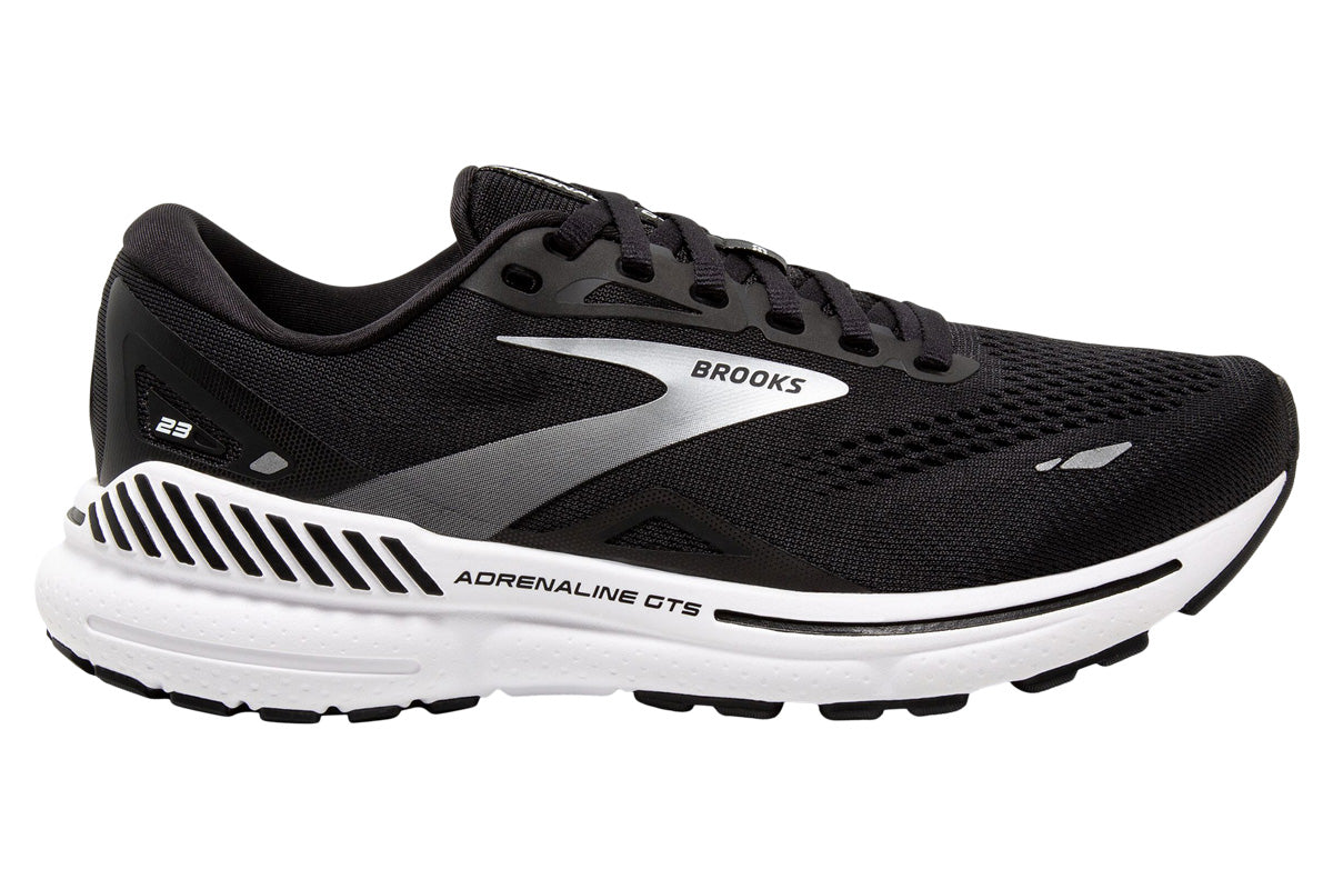 Brooks Adrenaline GTS 23 2E Black/Black/Ebony Mens