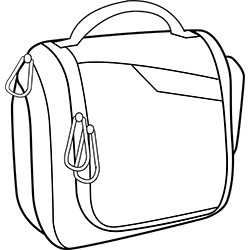 outline image of Toiletry bag